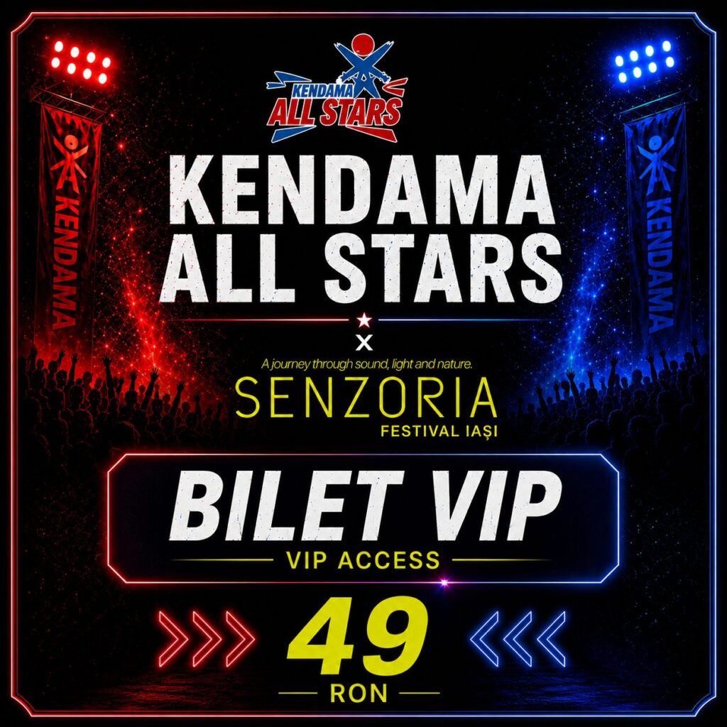 BILET VIP ACCES KENDAMA ALL STARS – SENZORIA FESTIVAL