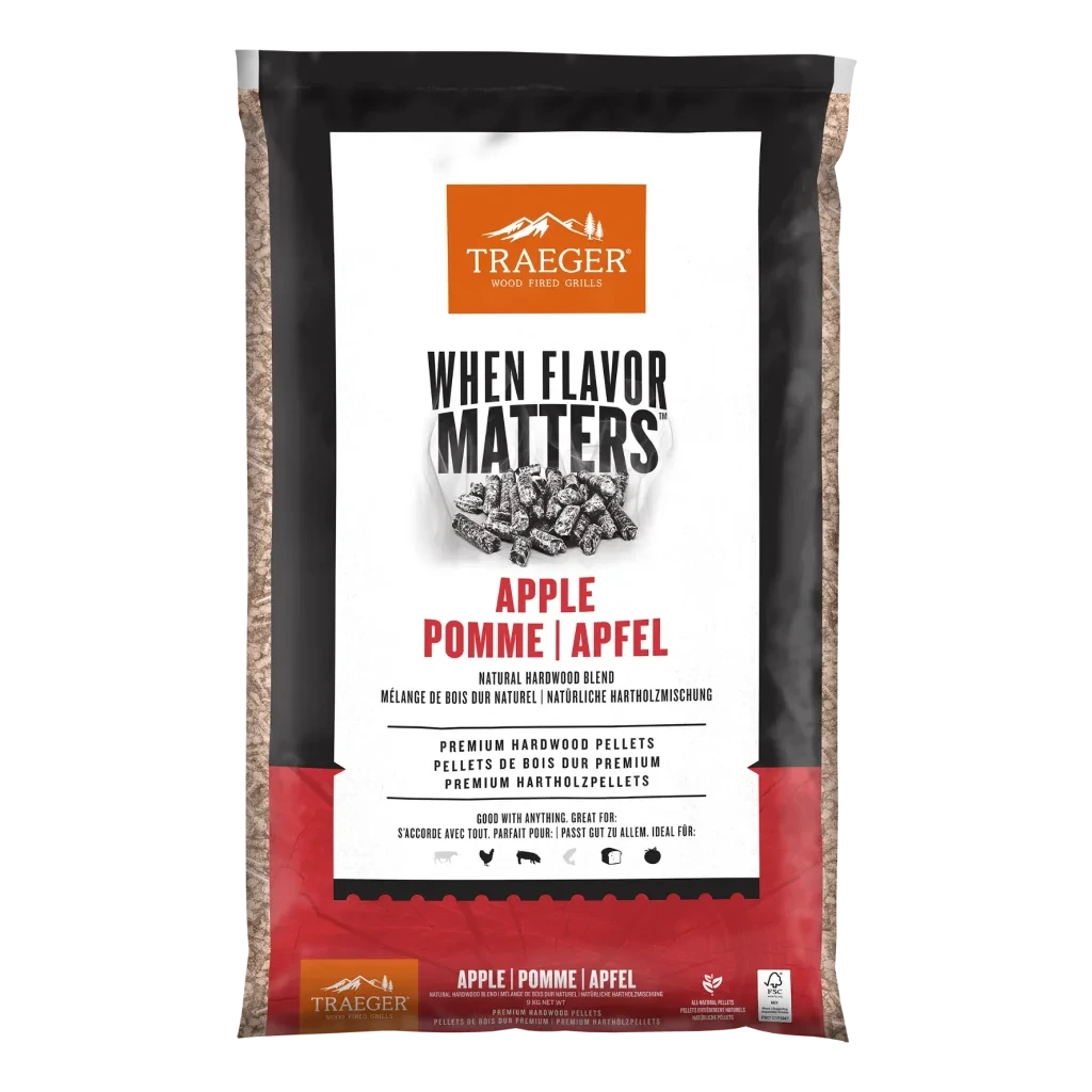 Peleți din lemn Traeger Apple 9 kg