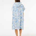 Rip Curl Mixed Hooded Towel Poncho – Blissful Blue - imagine 3