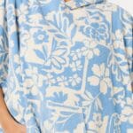Rip Curl Mixed Hooded Towel Poncho – Blissful Blue - imagine 5