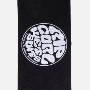 Logos Towel – Negru