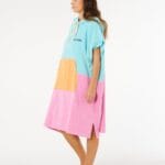 Rip Curl Premium Surf Hooded Towel Poncho – Light Sea Blue - imagine 2