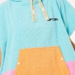 Rip Curl Premium Surf Hooded Towel Poncho – Light Sea Blue - imagine 5