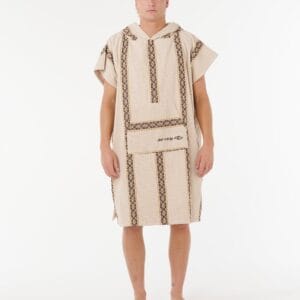 Classic Surf Hooded Towel Poncho – Crem