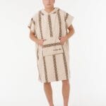 Rip Curl Classic Surf Hooded Towel Poncho – Crem - imagine 4