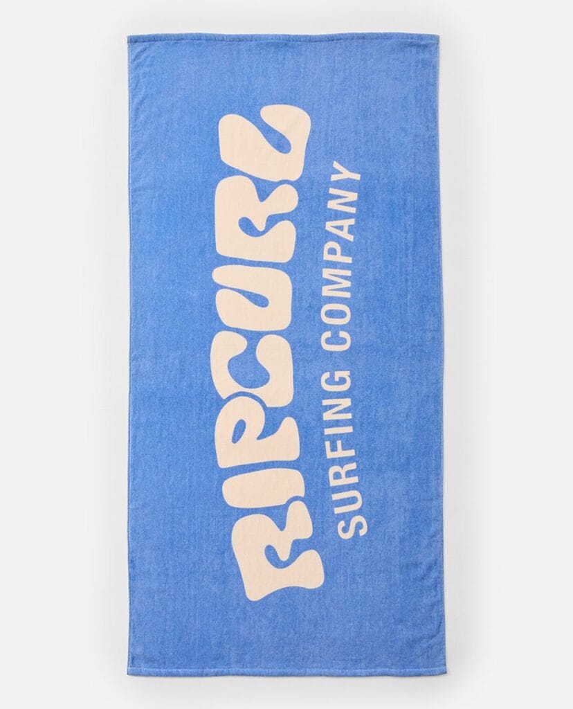 Rip Curl Graphic Standard Towel – Blue/Natural