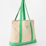 Rip Curl Mixed Logo 25L Tote Bag – Natural/Green - imagine 2