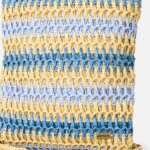 Rip Curl Crochet Mini 2.7L X Body Bag – Blue/Natural - imagine 4