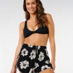 Rip Curl Party Pack Beach Short – Black/Off White - imagine 6