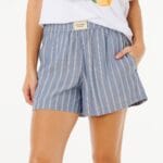 Rip Curl Beach Days Pinstripe Short – Dusty Blue - imagine 4
