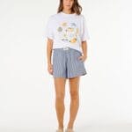 Rip Curl Beach Days Pinstripe Short – Dusty Blue - imagine 7
