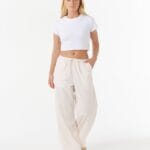 Rip Curl Keepsakes Washed Cord Pant – Stone - imagine 4