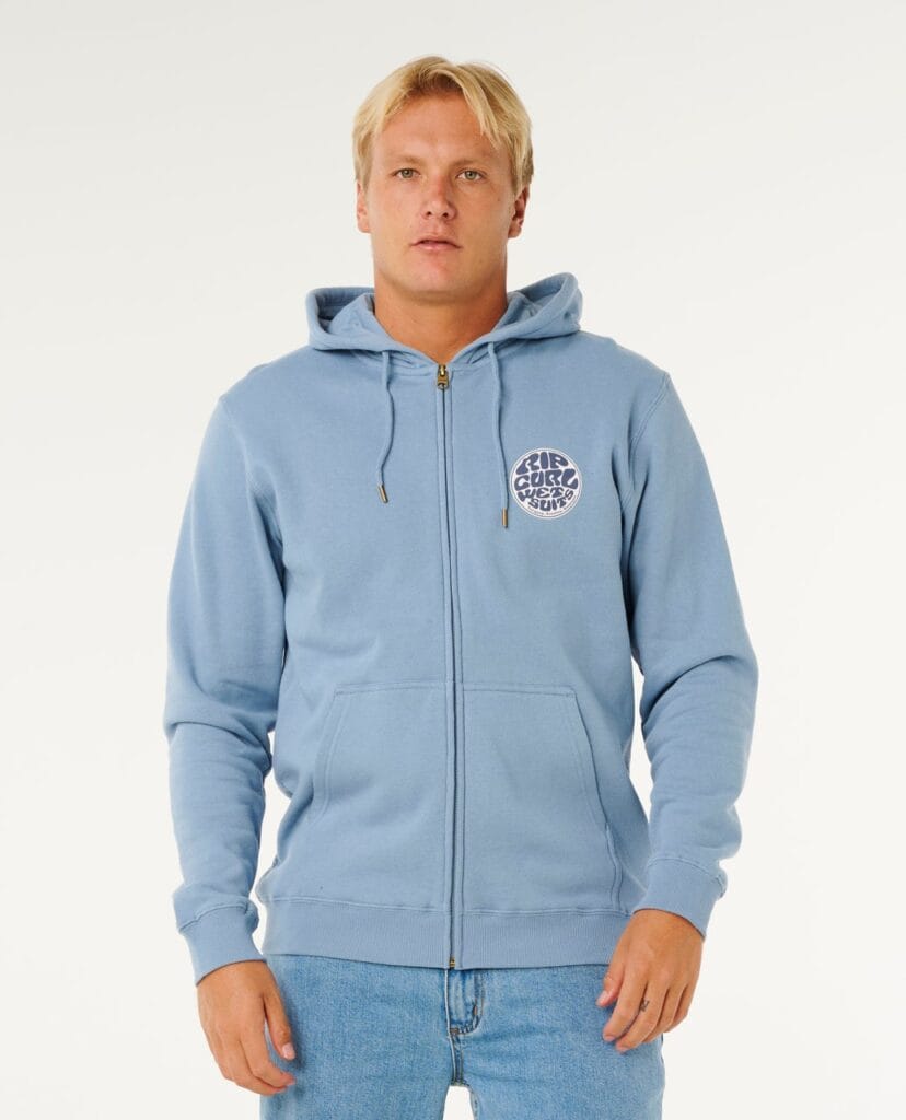 Rip Curl Wettie Passage Icon Zip Through – Faded Denim