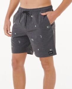 Rip Curl Skelly Breach Volley boardshort – Negru