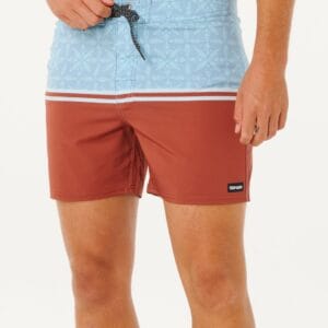 Mirage Pacific Rinse Retro Boardshort – Baked Clay