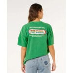 Rip Curl Surf Revival Heritage Tee – Bright Green - imagine 1