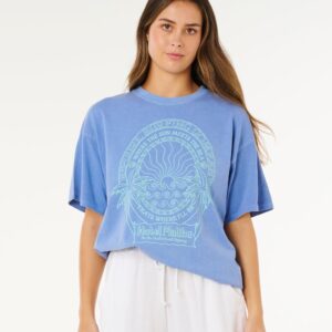 Hotel Malibu Heritage Tee – Cornflower Blue