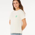 Rip Curl Surf Puff Party Pack Relaxed Tee – Crem - imagine 2