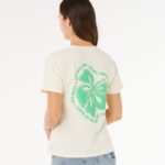 Rip Curl Surf Puff Party Pack Relaxed Tee – Crem - imagine 3
