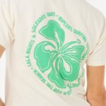 Rip Curl Surf Puff Party Pack Relaxed Tee – Crem - imagine 5