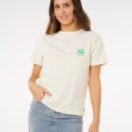 Rip Curl Surf Puff Party Pack Relaxed Tee – Crem - imagine 6