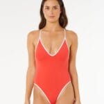 Rip Curl Classic Surf One Piece Swimsuit – Roșu - imagine 1