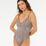 Rip Curl Coastal Instinct Cheeky One Piece – Negru - imagine 2
