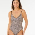 Rip Curl Coastal Instinct Cheeky One Piece – Negru - imagine 5