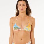 Rip Curl Hotel Malibu Sliding Triangle Bikini Top – Multicolor - imagine 3