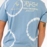 Rip Curl Pacific Rinse Fin Tee – Faded Denim - imagine 5