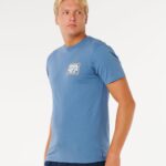 Rip Curl Pacific Rinse Sunrise Tee – Bluefin - imagine 2