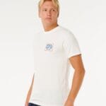 Rip Curl Pacific Rinse Sunrise Tee – Crem - imagine 6