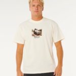 Rip Curl Search Rig Tee – Crem - imagine 1