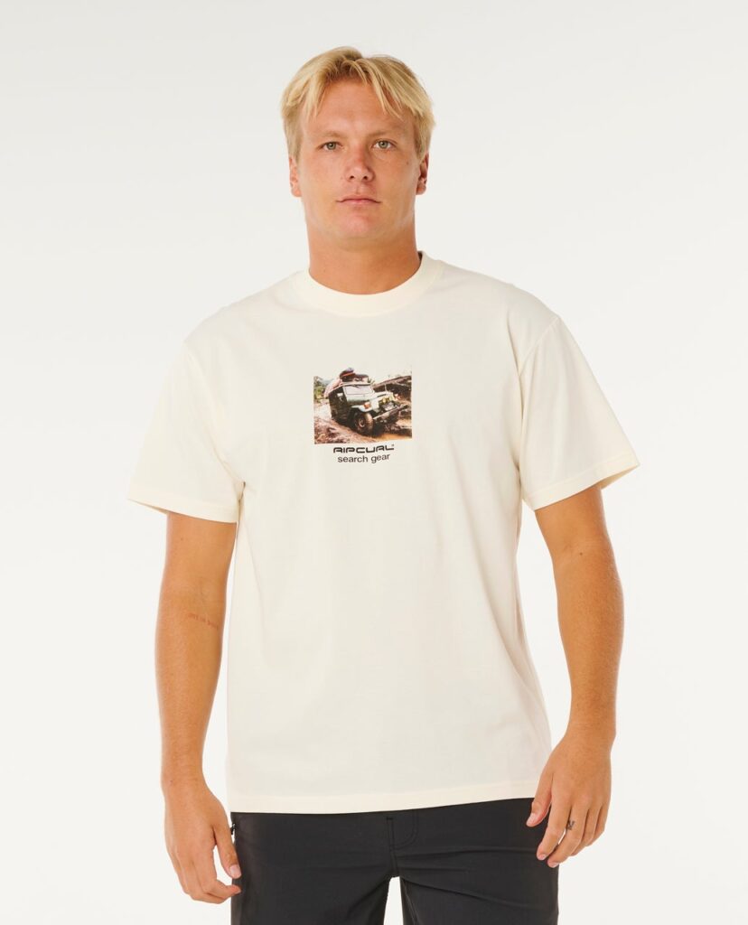Rip Curl Search Rig Tee – Crem