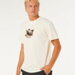 Rip Curl Search Rig Tee – Crem - imagine 2