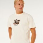 Rip Curl Search Rig Tee – Crem - imagine 6