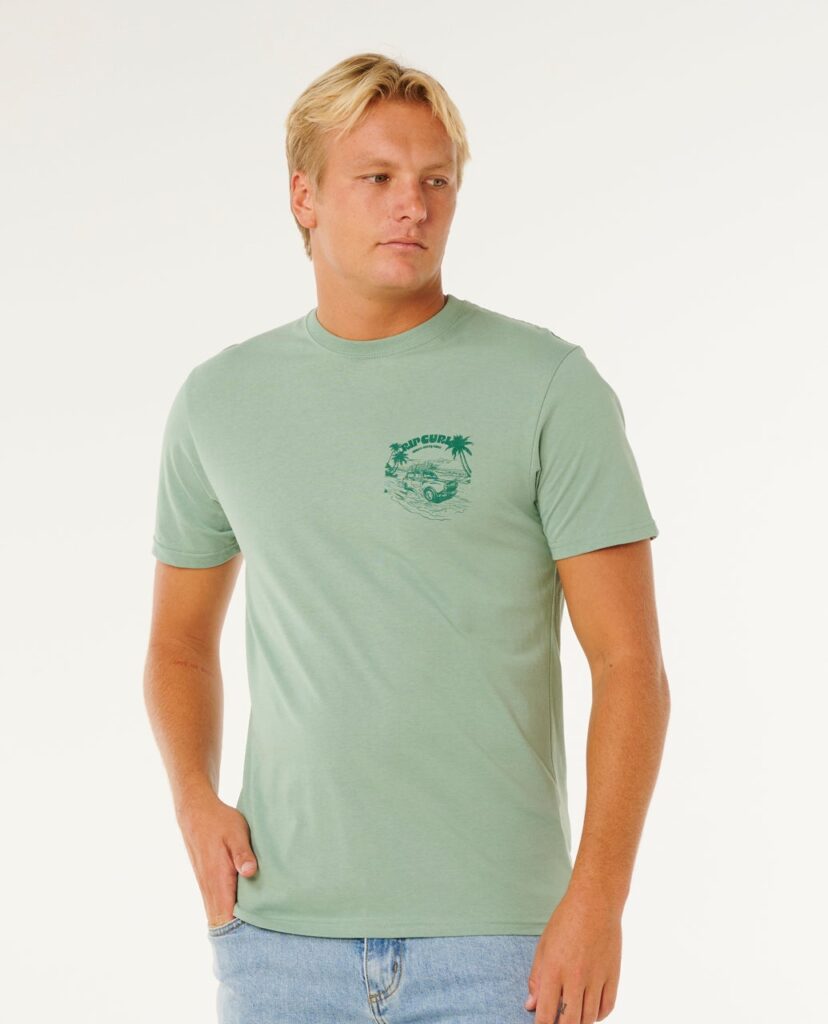 Rip Curl Keep On Trucking Ss Tee – Aloe