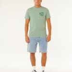 Rip Curl Keep On Trucking Ss Tee – Aloe - imagine 4