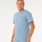 Rip Curl Hazey Days Tee – Faded Denim - imagine 2