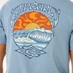 Rip Curl Hazey Days Tee – Faded Denim - imagine 5