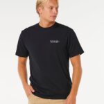 Rip Curl Vaporcool Search Peak Tee – Negru - imagine 1