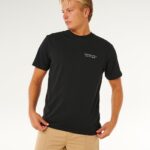 Rip Curl Vaporcool Search Peak Tee – Negru - imagine 6