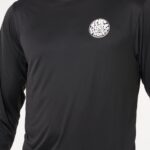 Rip Curl Icons Of Surflite UPF50 Long Sleeve Rash Vest – Negru - imagine 5
