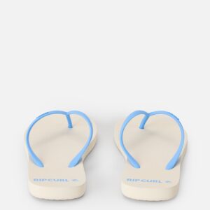 Bondi Bloom Thongs – Natural/Albastru