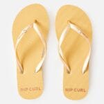 Rip Curl Premium Surf Bloom Open Toe – Gold - imagine 3