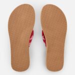 Rip Curl Freedom Plush Bloom Open Toe Sandals – Roșu - imagine 4
