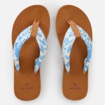 Rip Curl Freedom Plush Bloom Open Toe Sandals – Sky Blue - imagine 3