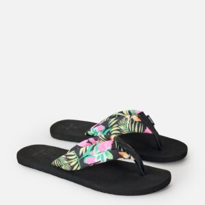 Freedom Plush Bloom Open Toe Sandals – Multicolor