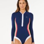 Rip Curl Surf Stripe UPF Surf Suit – Dark Navy - imagine 1