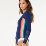 Rip Curl Surf Stripe UPF Surf Suit – Dark Navy - imagine 2